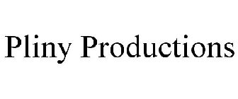 PLINY PRODUCTIONS