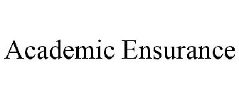 ACADEMIC ENSURANCE