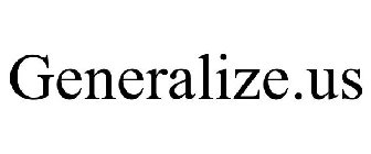 GENERALIZE.US