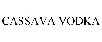 CASSAVA VODKA