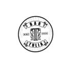 T BAR TULIA DAL 2014