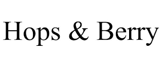 HOPS & BERRY