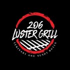 206 LUSTER GRILL TERIYAKI AND SUSHI ROLLS