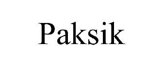 PAKSIK