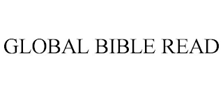 GLOBAL BIBLE READ