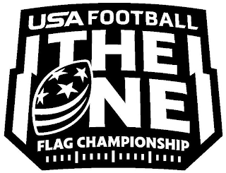 USA FOOTBALL THE ONE FLAG CHAMPIONSHIP