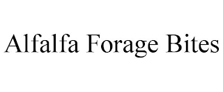 ALFALFA FORAGE BITES