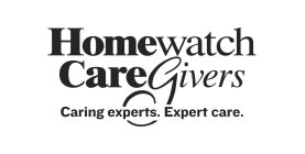 HOMEWATCH CAREGIVERS CARING EXPERTS. EXPERT CARE.