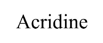 ACRIDINE