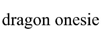 DRAGON ONESIE