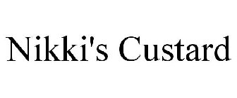 NIKKI'S CUSTARD