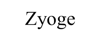 ZYOGE