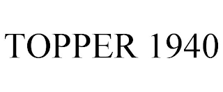 TOPPER 1940