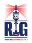 RIG RIG THE RETIRED INVESTIGATORS GUILD