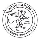 NEW SARUM SALISBURY BREWING CO ESTD MMXII