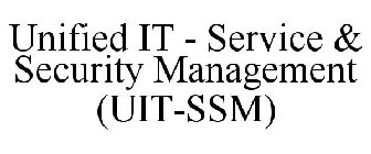 UNIFIED IT - SERVICE & SECURITY MANAGEMENT (UIT-SSM)