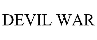 DEVIL WAR