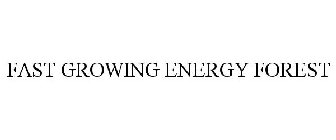 FAST GROWING ENERGY FOREST
