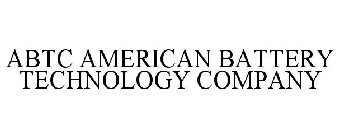 ABTC AMERICAN BATTERY TECHNOLOGY COMPANY