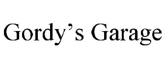 GORDY'S GARAGE