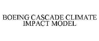 BOEING CASCADE CLIMATE IMPACT MODEL