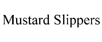 MUSTARD SLIPPERS