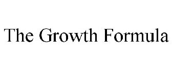 THE GROWTH FORMULA