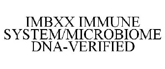 IMBXX IMMUNE SYSTEM/MICROBIOME DNA-VERIFIED
