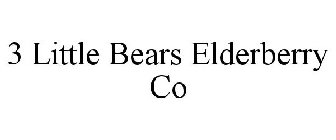 3 LITTLE BEARS ELDERBERRY CO
