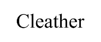 CLEATHER