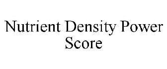 NUTRIENT DENSITY POWER SCORE