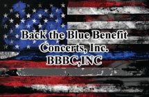 BACK THE BLUE BENEFIT CONCERTS, INC. BBBC,INC