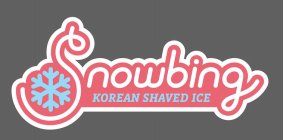 SNOWBING KOREAN SHAVED ICE