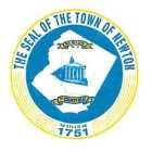 THE SEAL OF THE TOWN OF NEWTON SETTLED IN 1751 NEWTON N.J. THE COUNTY SEATN 1751 NEWTON N.J. THE COUNTY SEAT
