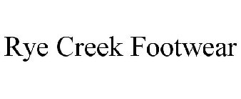 RYE CREEK FOOTWEAR