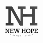 NH NEW HOPE · SENIOR LIVING ·