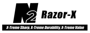 N2 RAZOR-X X-TREME SHARP, X-TREME DURABILITY, X-TREME VALUE