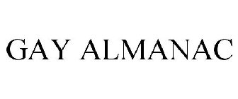 GAY ALMANAC