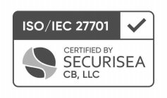 ISO/IEC 27701 CERTIFIED BY SECURISEA CB, LLC