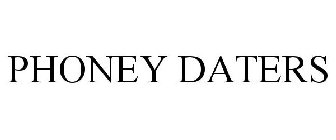 PHONEY DATERS