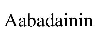 AABADAININ
