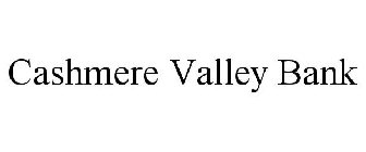 CASHMERE VALLEY BANK