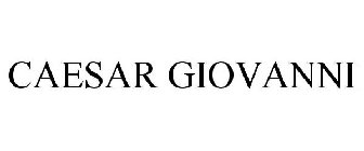 CAESAR GIOVANNI
