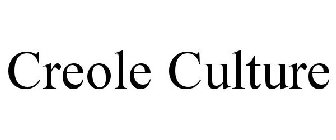 CREOLE CULTURE