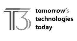 T3 TOMORROW'S TECHNOLOGIES TODAY