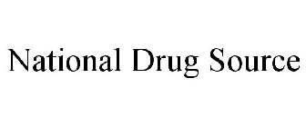 NATIONAL DRUG SOURCE
