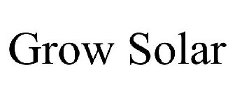 GROW SOLAR