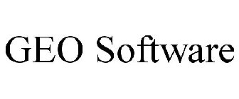 GEO SOFTWARE