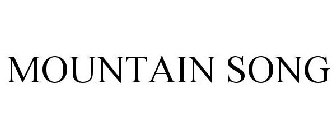 MOUNTAIN SONG