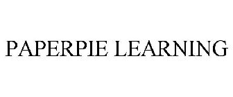 PAPERPIE LEARNING